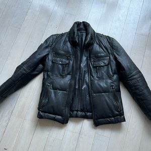 Rudsak Men’s Leather Puffer